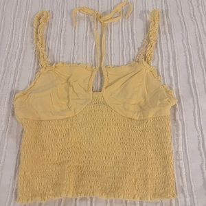 Forever 21 yellow summer tank